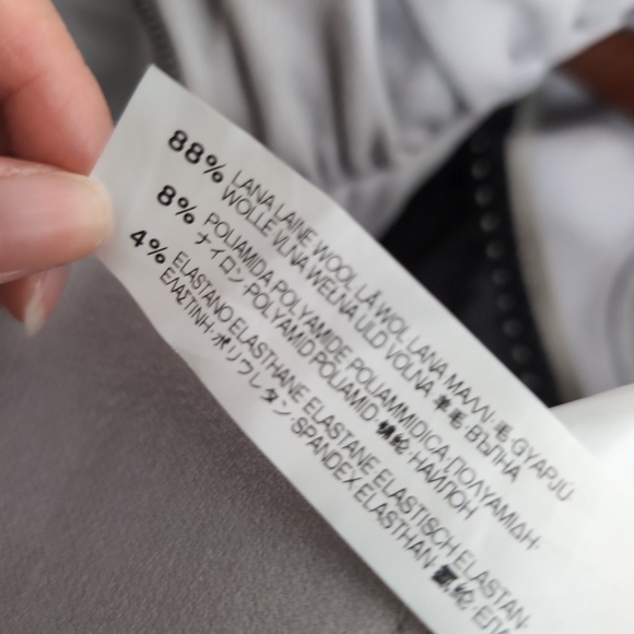 ZARA Women's Wool Coat with Ruffle Collar and Cuff, Size Small - Picture 9 of 9